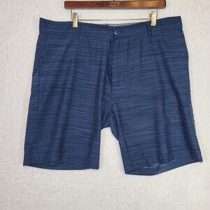 Ron Jon Surf Shop Board Shorts Blue Beach Coastal Water Swim Trunks Size‎ 40